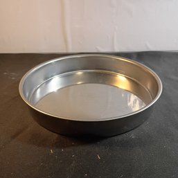 Vintage 8-inch Round Cake Pan From The Vollrath 'Stainless Steel Ware' Line (NM)