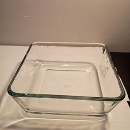 Anchor Hocking 4.75 Cup Clear Glass Square Baking Dish (NM)