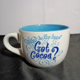 Vintage Universal Studios California 'Chilled To The Bone' Above 'Got Cocoa?' Mug (NM)