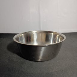 Stainless Steel Mixing Bowl, A Durable And Hygienic Kitchen Essential Often Used For Preparing Food (NM)