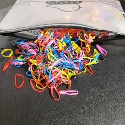 1000 Pcs Small Multi Colored Elastic Rubber Bands, Often Used For Braiding Or Ponytails (NM)