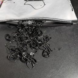 1000 Pcs Small Black Elastic Rubber Bands, Often Used For Braiding Or Ponytails (NM)