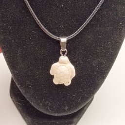 Natural Stone Turtle Birthstone Necklace (NM)