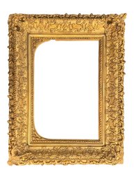 Antique 19th C Ornate Giltwood Frame