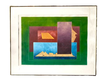 Framed Modern Landscape Print By Richard Carter