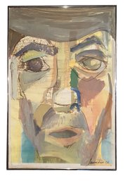 Framed Mixed Media On Paper By Boucher