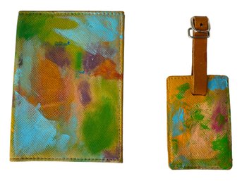 Clare V. Passport And Luggage Tag Set