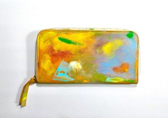 Clare V. Leather Zip Wallet