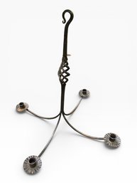 Antique Wrought Iron Chandelier