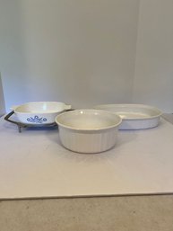 3 Piece Corningware Lot