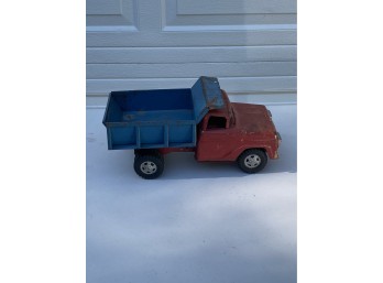 Red And Blue Tonka Dump Truck