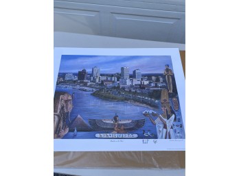 Egypt Memphis On The River Print Signed Limited Edition  1590 Out Of 7777
