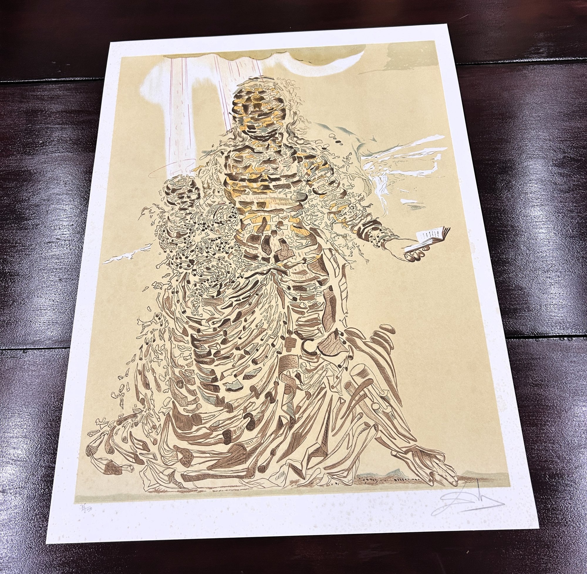Exploding Madonna By Salvador Dali, Signed, Limited Edition Lithograph ...