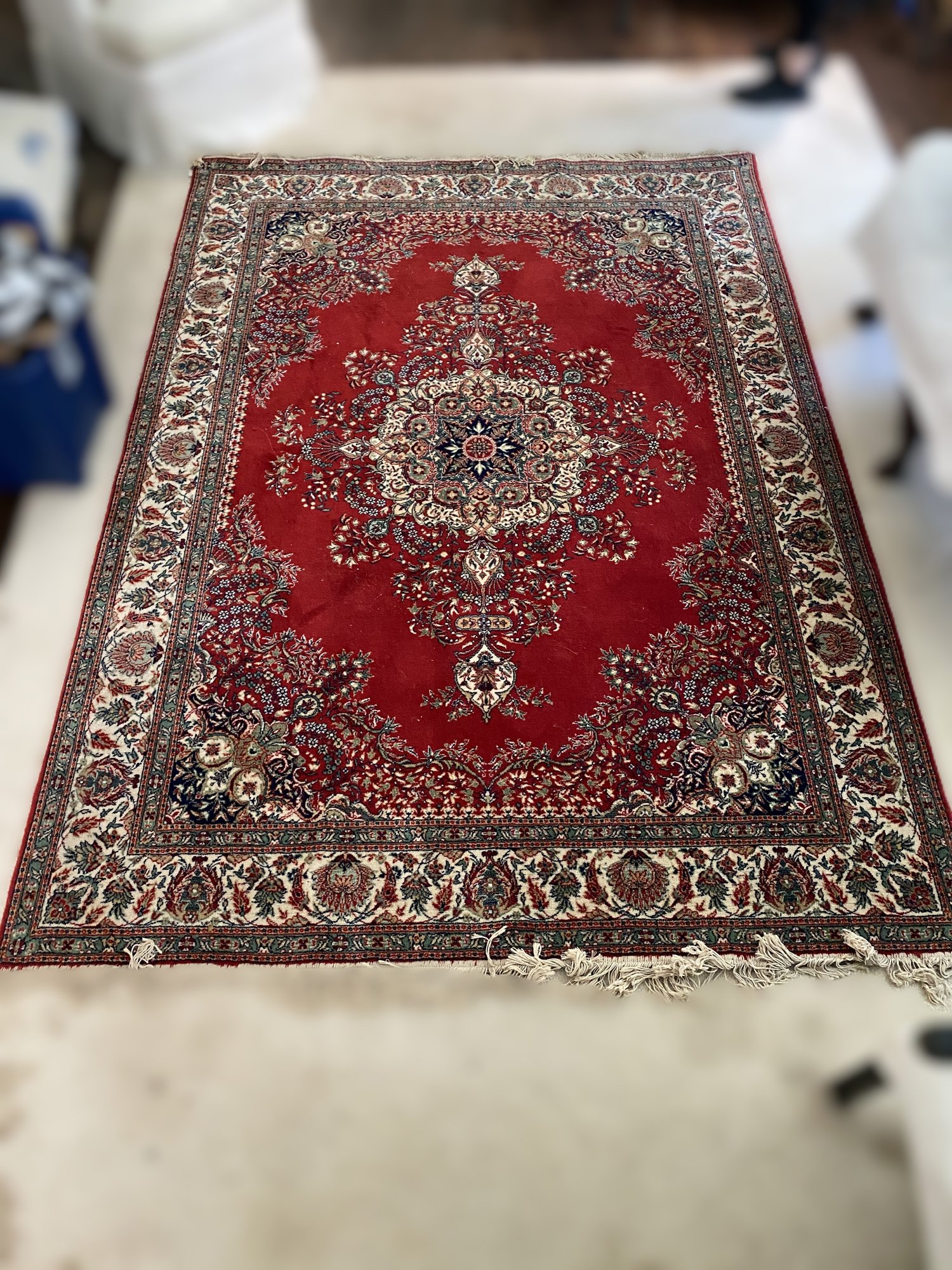ATLAS HALILARI トルコ製 ラグ カーペット Large Atlas Halilari Wool Rug, Made In Turkey #19644