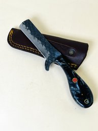 Hand Crafted Steel Knife With Sheath 9