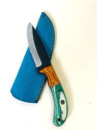 Hand Crafted Steel Knife With Sheath 15