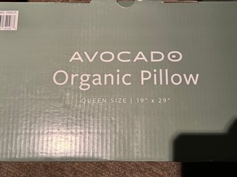 New Avocado Organic Pillow With Natural Latex And Kapok Fill