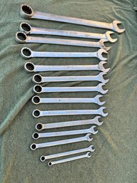 Snap On Wrench Set 1/2-1 1/8 American OEX