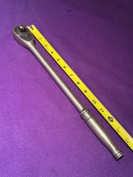 Rare Snap-on SL715 1/2' Drive Ratchet 15' Long Chrome Handle USA
