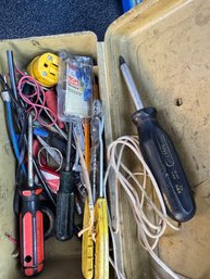 Random Yellow Box Of Tools