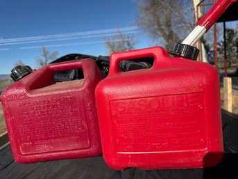 Pair Of Gas Cans