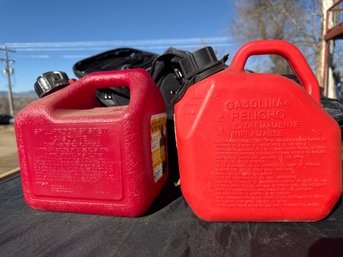 Pair Of Gas Cans