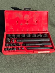 Snap On Tools Heavy Duty Bushing Bushing Driver Set A157C Hard Case PB20