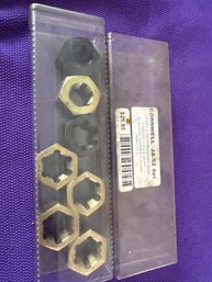 CORNWELL JA-52 Spindle REthreading Dies Metric & SAE 7 Piece Set Made In USA