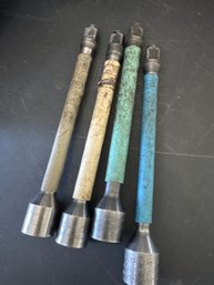 4piece Set Snap-on Tools USA 1/2' Drive 80 /100 120 140 Ft Lb Torque Extension Sticks