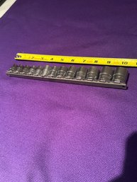 Snap-On FSM 3/8' Drive Socket Set 7-19mm  13 Piece Set