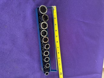 Matco Tools BUP12MBA-BUP19MBA 12-19mm  Impact Swivel 6-Pt Socket Set 10-19mm