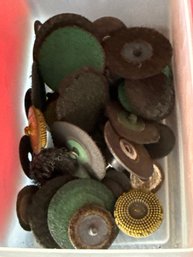 Assorted Grinding Pads Etc