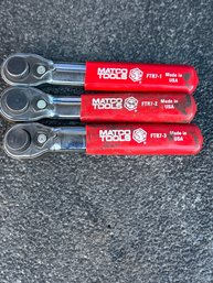 Matco Tools 3-piece FTR7 Mini Ratchet Wrench Bit Set