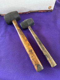 Pair Of Rubber Mallets