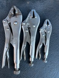 3-piece Mac Vise Grip Set