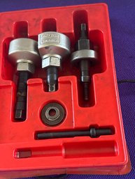 Snap On Power Steering Puller/installer Set CJ117C, CJ124A, CJ113B101