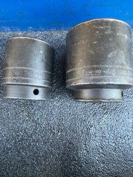 Snap On 38mm & 46mm. 1/2 Drive Impact Sockets