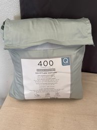 White Queen Sheet Set Egyptian Cotton New 400 Thread Count 6pc