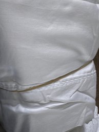 White Queen Sheet Set Egyptian Cotton Unused  400 Thread Count 6pc