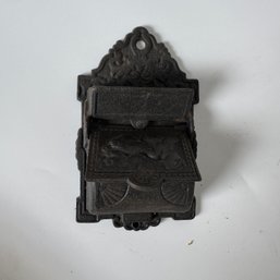 Darling Cast Iron Cherub Match Safe