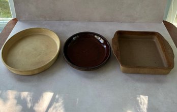 Vintage Baking Stoneware