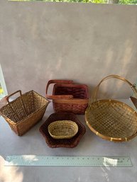 Collection Of Antique And Vintage Baskets