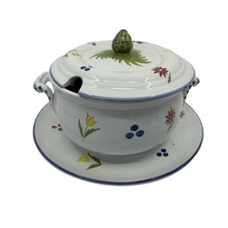 Italian Ceramic Soup Tureen*
