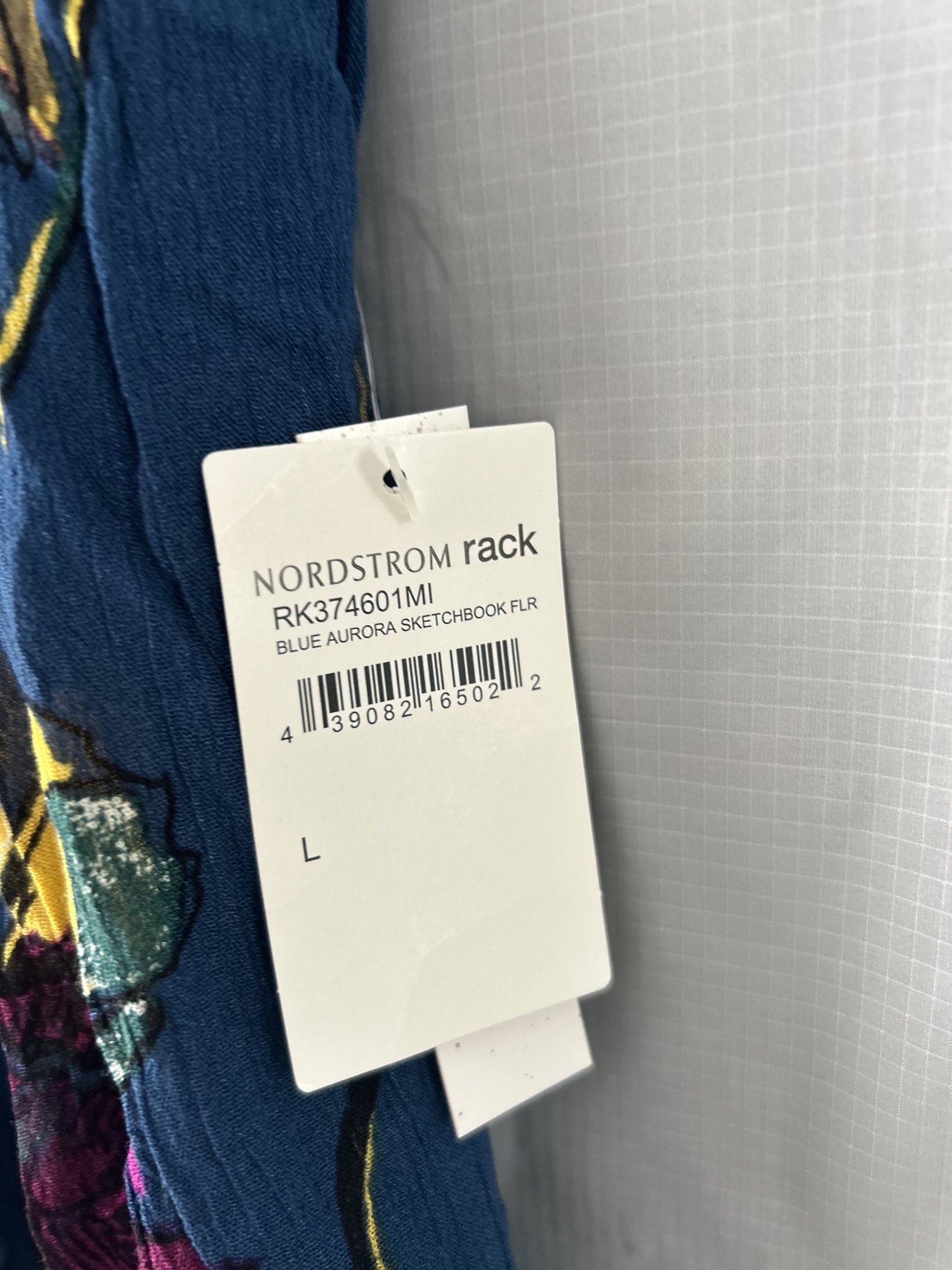 Nordstrom Rack Floral Dress SZ L NWT #8148 | Auctionninja.com