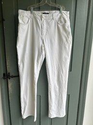 Chaps White Pants SZ 10 Cleaned