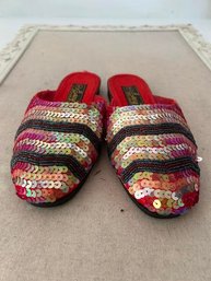 Red Slippers SZ 6 NWOT