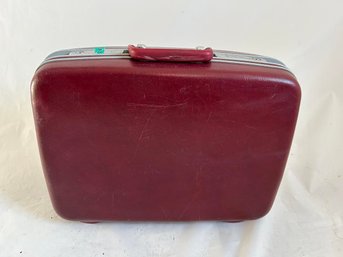 Vintage Red Samsonite Luggage