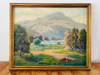 Boris Repine (1898-1987) Russian Impressionist 18 X 22, O/C. California Landscape (?)