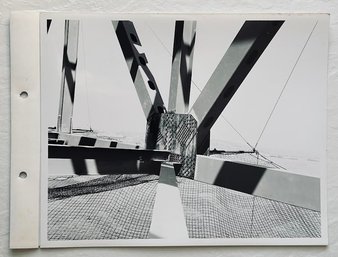 1972 Girder - Original Civil Engineering Bridge B&W Archive Photo 8x10 Glossy #262 Groton CT