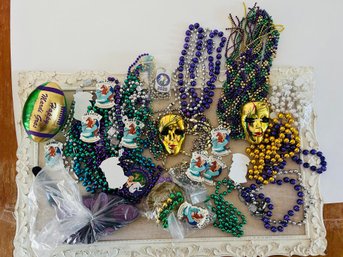 Mardi Grass & Party Beads Lot